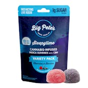 Cherries & Berries (Sleepytime) Fast-Acting Gummies - (CBN) - Big Pete's