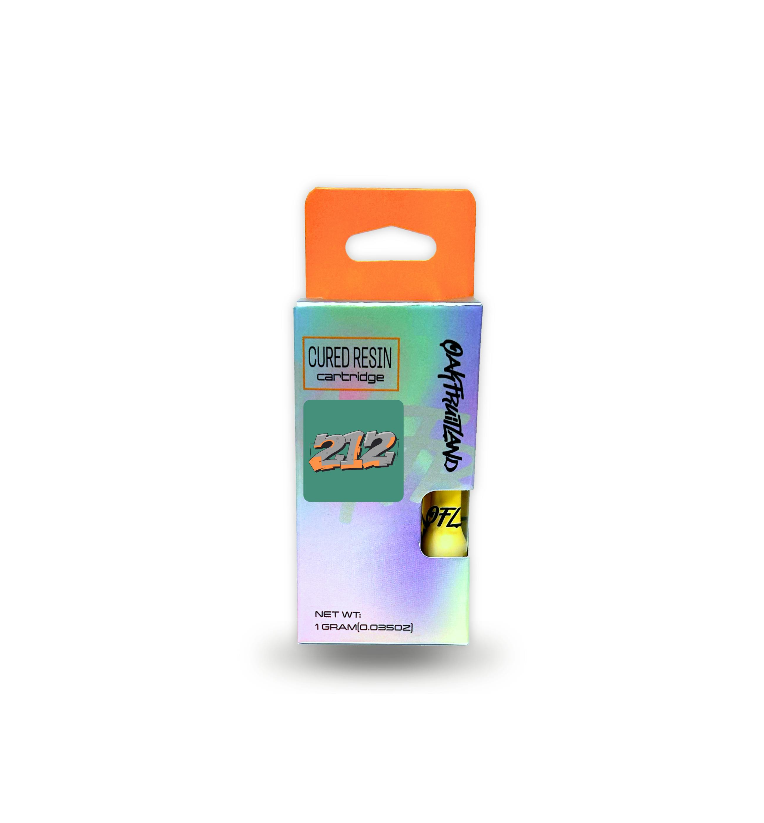212 510 Cartridge 1g - Cured Resin Series - Oakfruitland