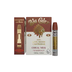 Big Chief - Big Chief - Cereal Milk - Live Resin - 1G Cart