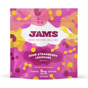 JAMS - Sour Strawberry Lemonade - Fast Acting Jellies (5mg) - 100mg - Edible