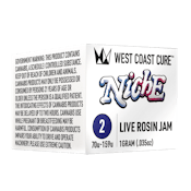 WEST COAST CURE - Niche Live Rosin Jam | Tier 2 1g