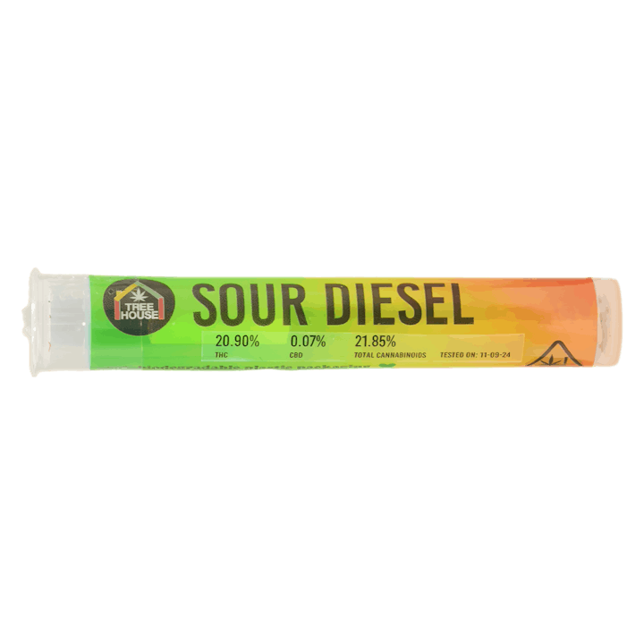 Sour Diesel Pre-Roll 1g - Tree House Cannabis