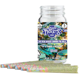 Lift Tickets - Lift Tickets | XJ-13 | Live Resin Infused Pre-Roll 5pk | 2.5g