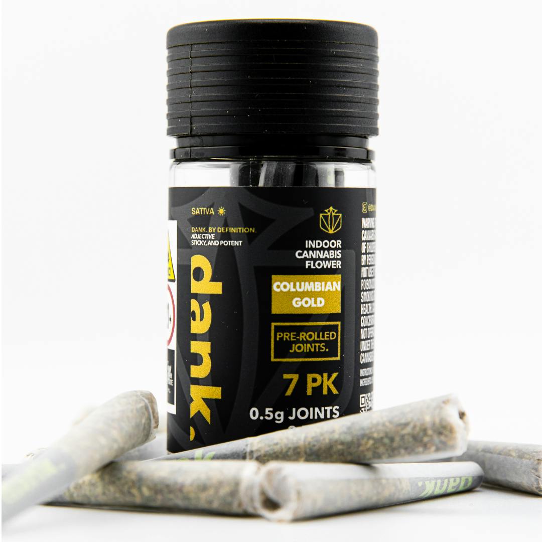 COLUMBIAN GOLD (7 PACK PRE-ROLLS) - Dank By Definition