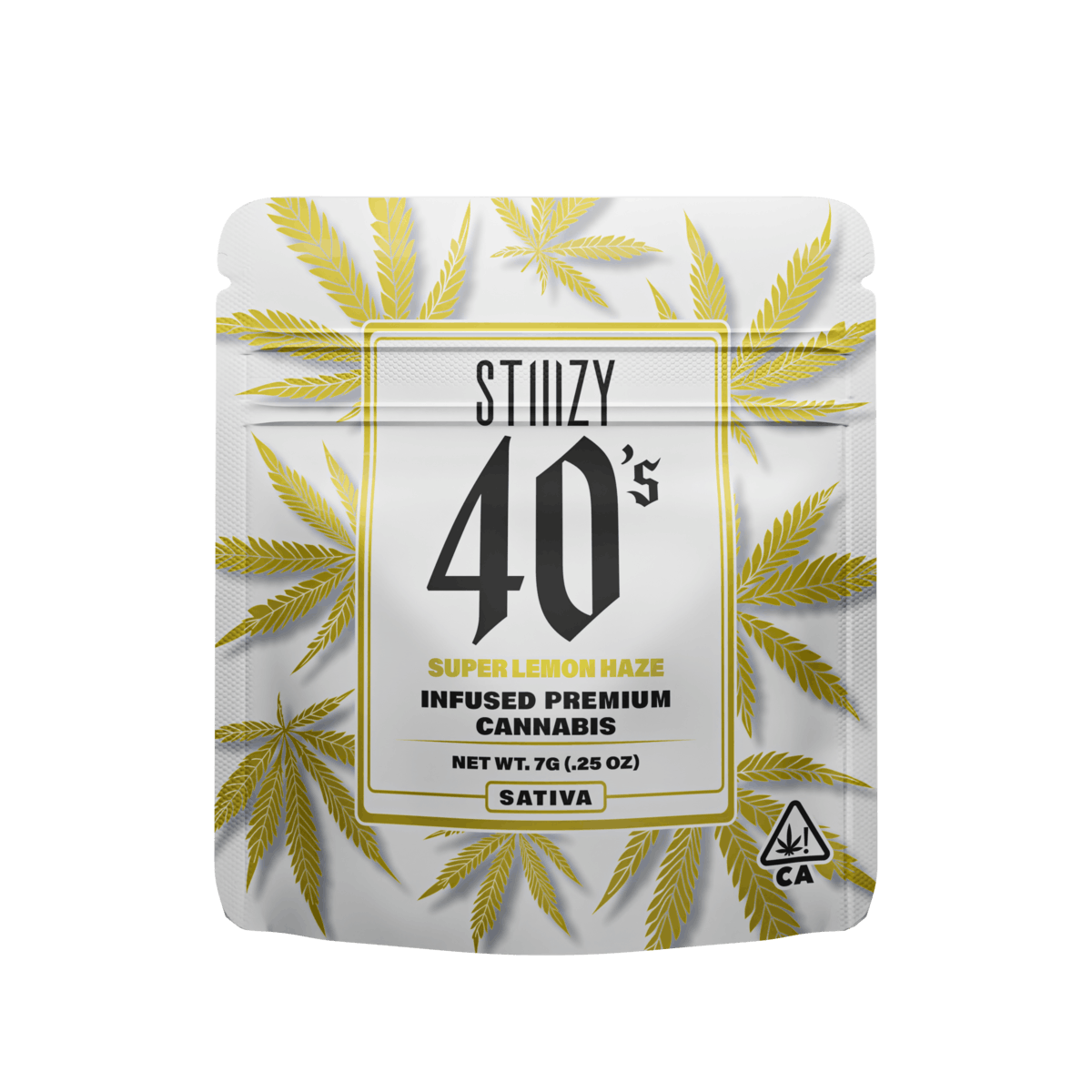 SUPER LEMON HAZE - 7G 40's Infused Flower - STIIIZY