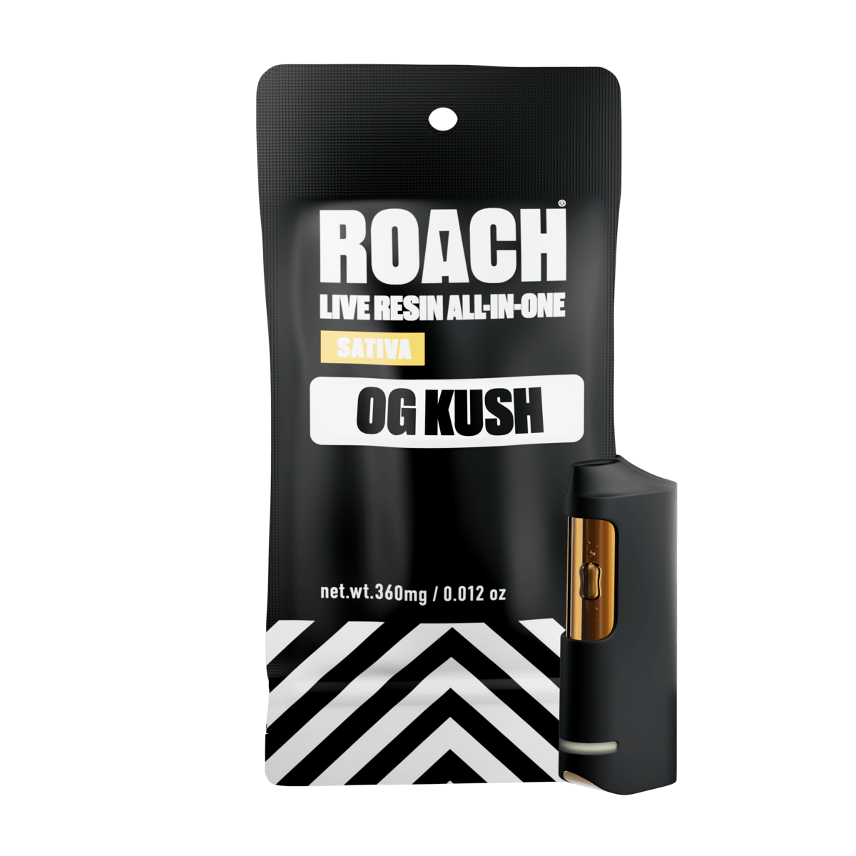ROACH Live Resin 0.36g Vape - OG Kush - Sativa - ROACH