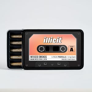 ILLICIT - Diamond Infused 0.5g/5pk Sativa Smokos