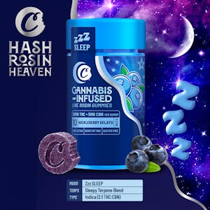 COOKIES - COOKIES | HUCKLEBERRY GELATO ROSIN 2:1 THC/CBN - 10PK | EDIBLE