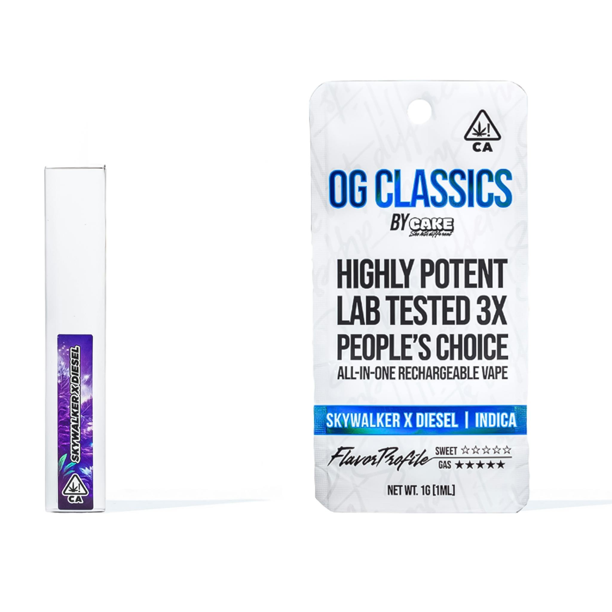 Skywalker X Diesel - 1G - Indica - OG Classics - CAKE she hits