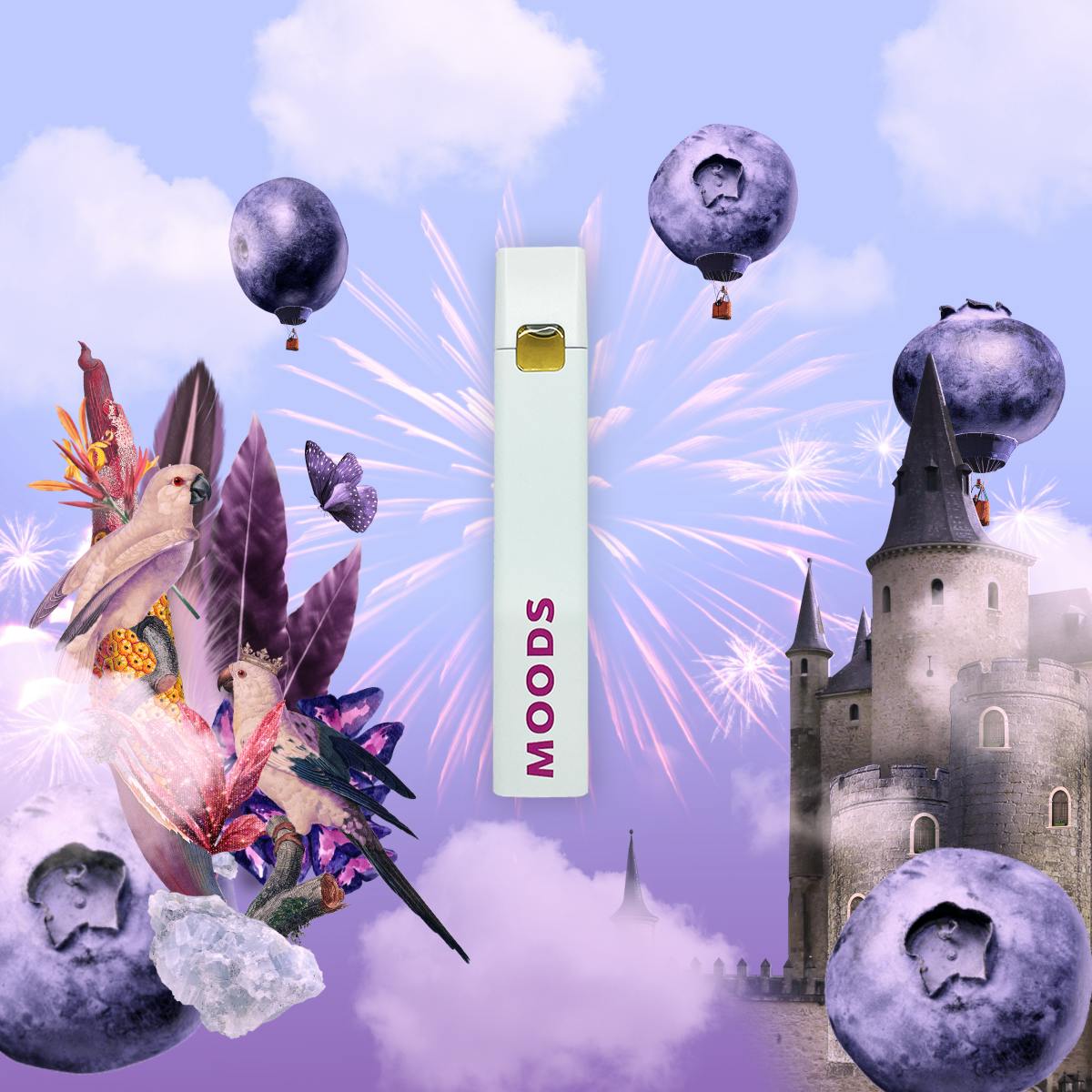 MOODS Cannabis Brand Disposable Vape Pens