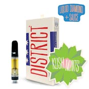 Kush Mints | Liquid Diamonds and Sauce Cart | .5g | District Cannabis