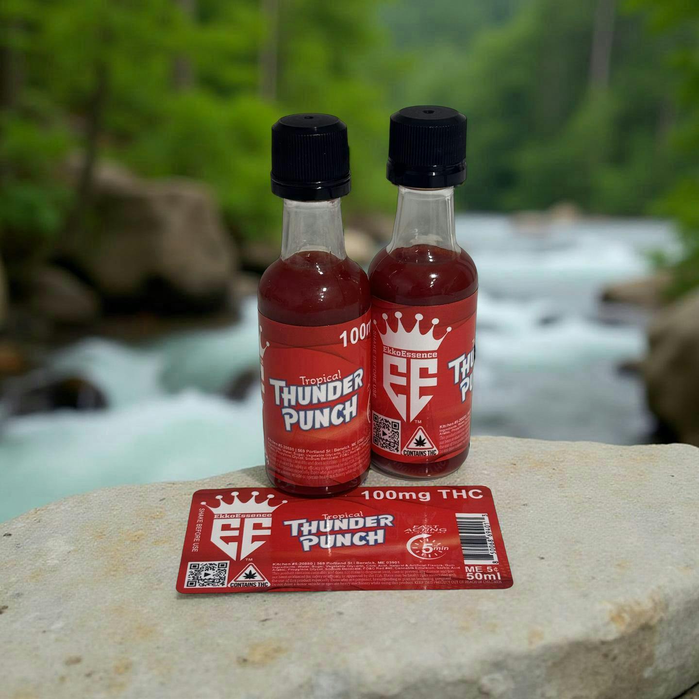 Tropical Thunder Punch Infused Shot | Non-carbonated | 100mg | 50mL