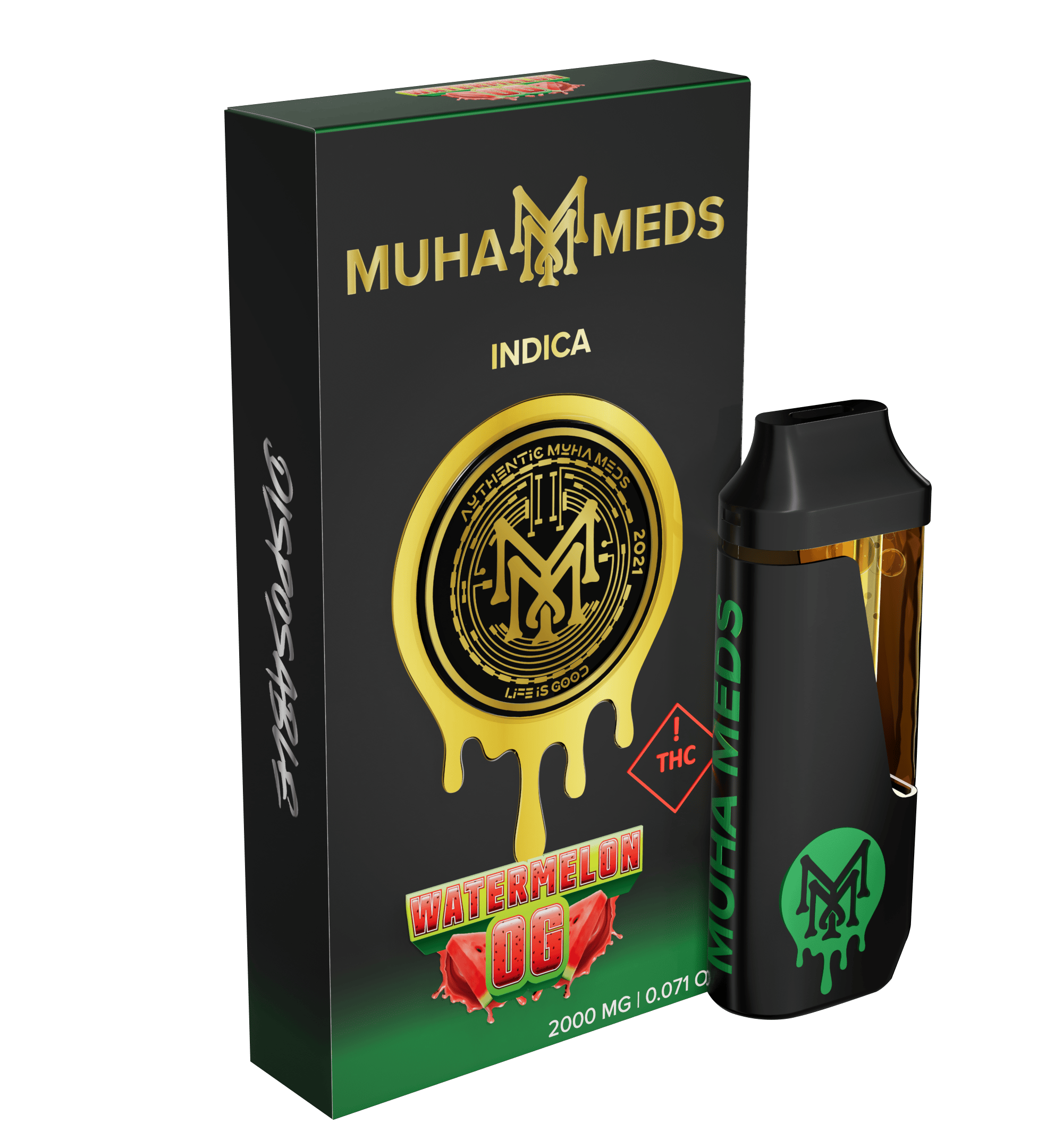 Watermelon OG All-In-One 2000MG - Muha Meds