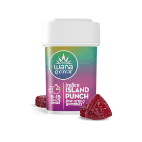 Wana | Edibles | Quick Gummies - Island Punch | 100mg 10