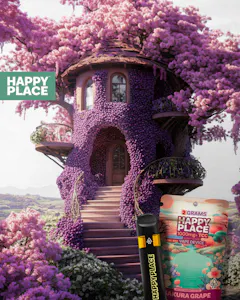 Happy Place - Happy Place Sakura Grape - 2 GRAM - ALL-IN-ONE