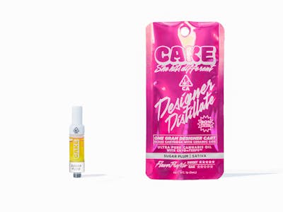 CAKE she hits different - Sugar Plum [S] Cart 1g Designer Distallate