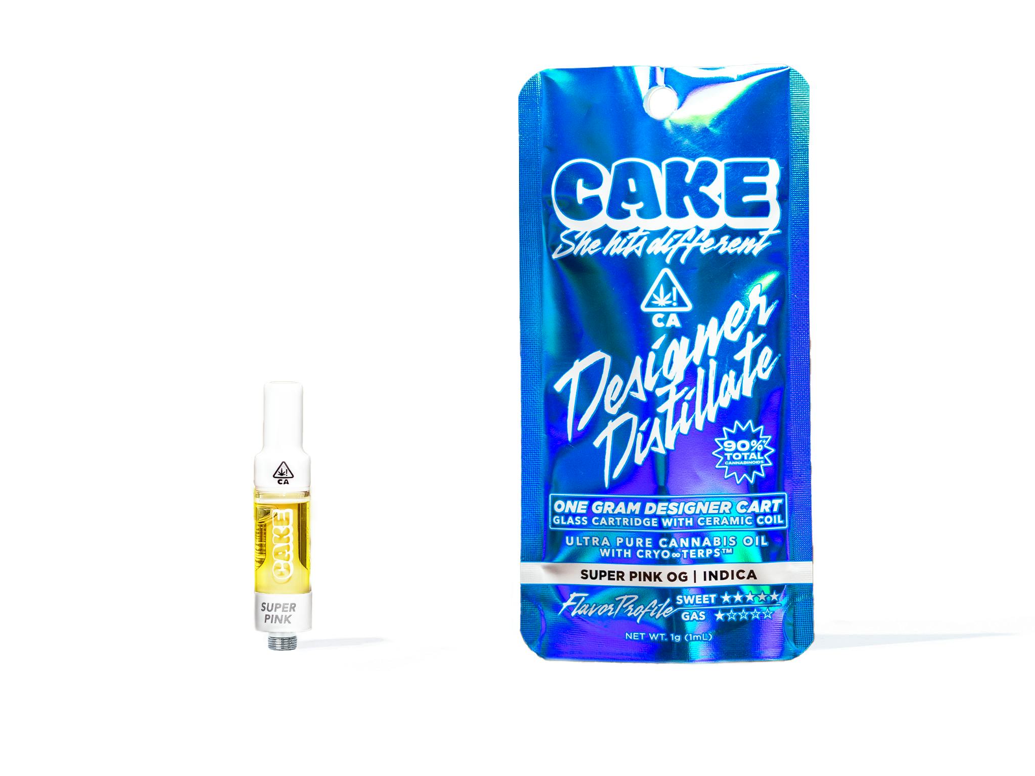 Super Pink OG - 1g - Indica- Cartridge - CAKE she hits different