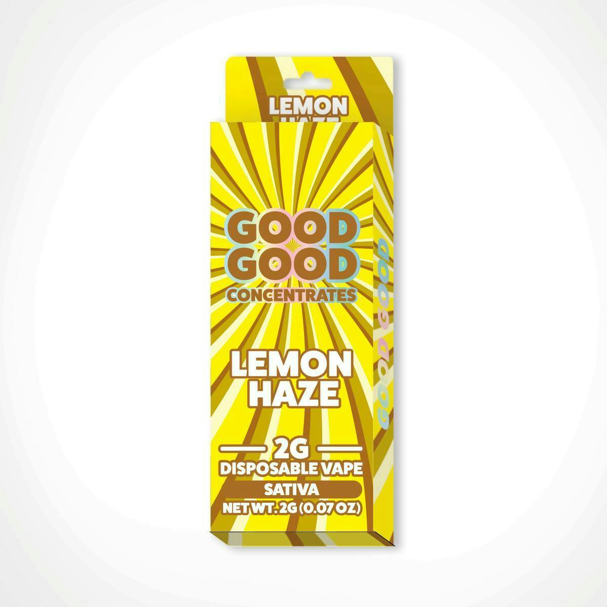 Good Good | Lemon Haze | Disposable | 2g - Good Good Good Good | Lemon Haze | Disposable | 2g - Good Good