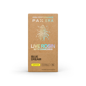 PAX | Vape Cartridge - Blue Dream Live Rosin with Diamonds | 1g