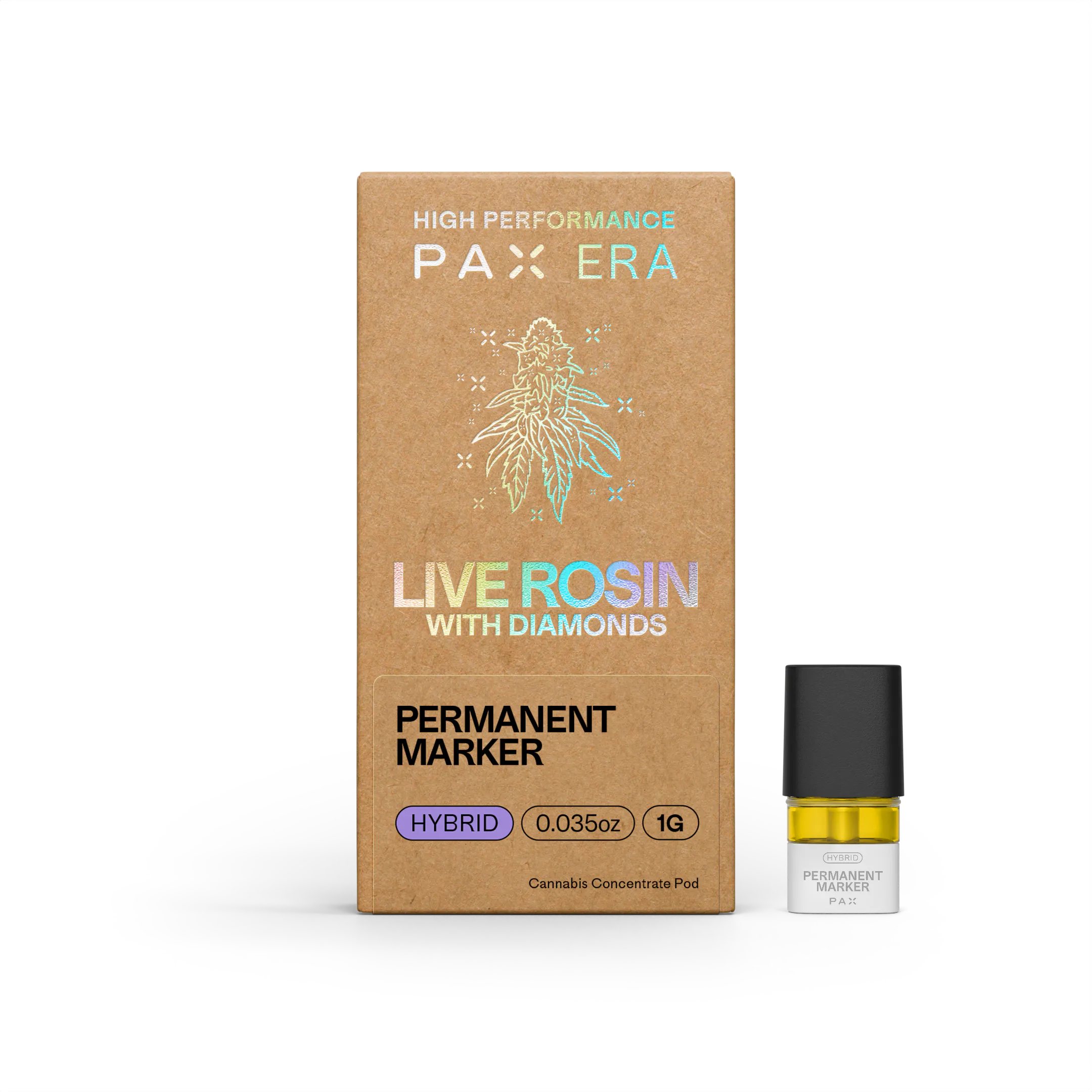 PAX - Permanent Marker 1g Live Rosin Pod Main Image