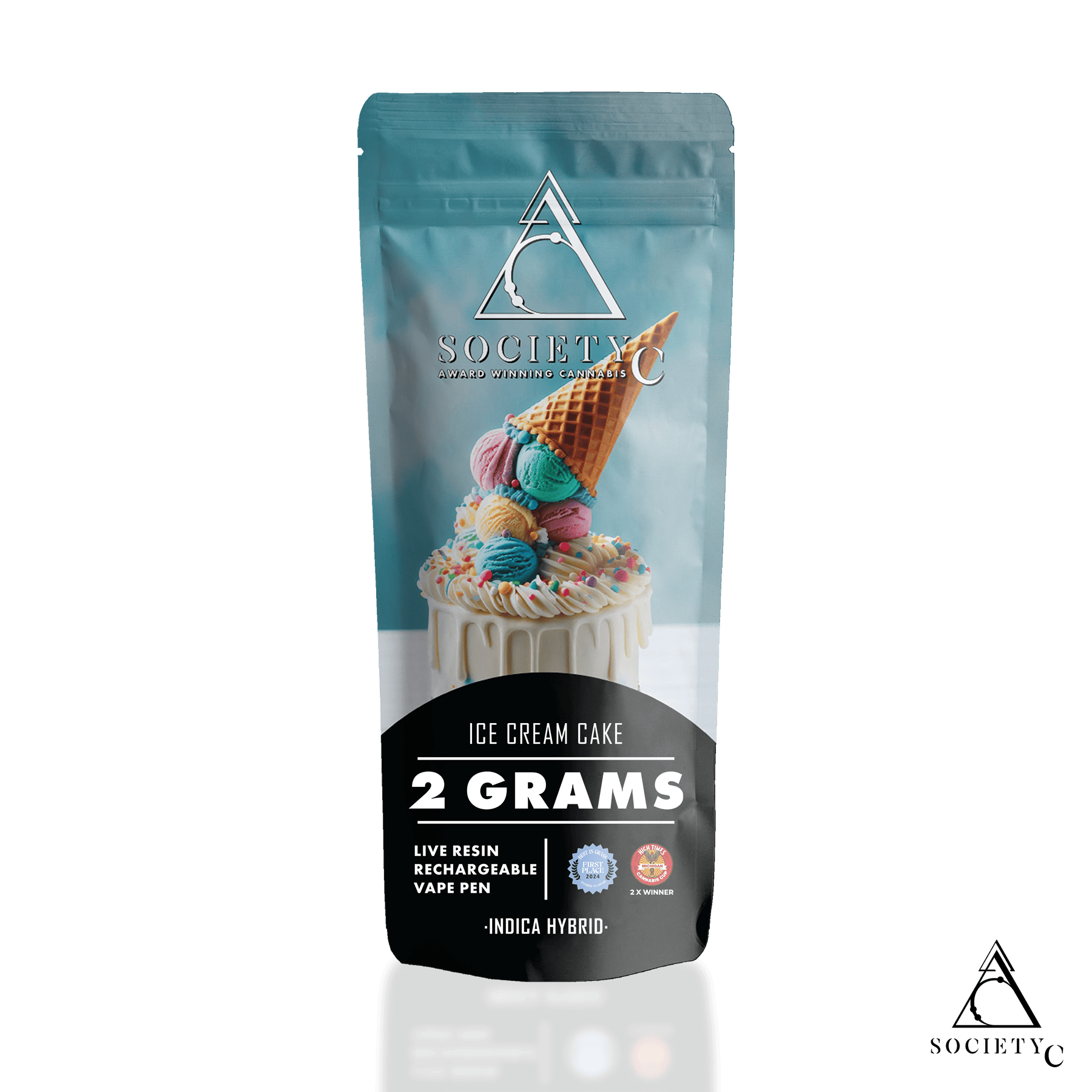 Society C | Ice Cream Cake | Live Resin Disposable | 2g