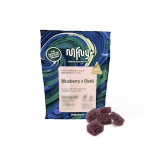 MFNY - Blueberry x Oishii Live Rosin Gummies | 100mg 10pk