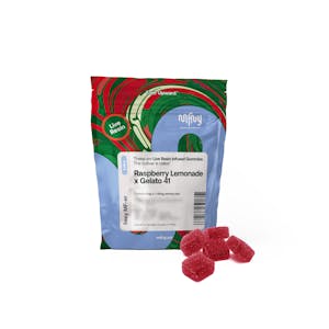 MFNY - MFNY: Raspberry Lemonade x Gelato 41 Live Resin Gummies | 100mg 10pk