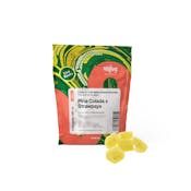 Pina Colada x StrawPaya Live Resin Gummies