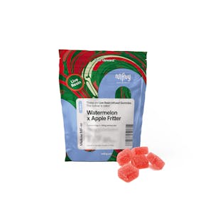 MFNY - Watermelon x Apple Fritter | Live Resin Gummies | 100mg/10 Pieces
