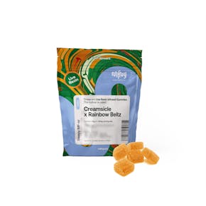 MFNY | Edibles | Live Resin Gummies - Creamsicle x Rainbow Beltz | 100mg 10pk