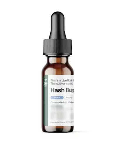 MFNY - Hash Burger -Indica- Live Rosin Tincture 15ml | MFNY -w2