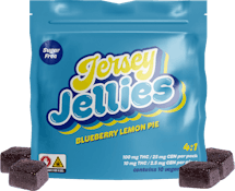 Cured Resin Sugar-Free Blueberry Lemon Pie Gummies