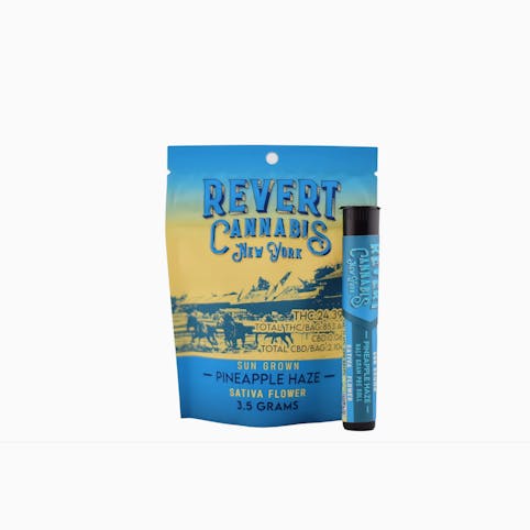 Revert - Pineapple Haze - Sun Grown Flower Pre-Roll - .5g | Revert   -nn11