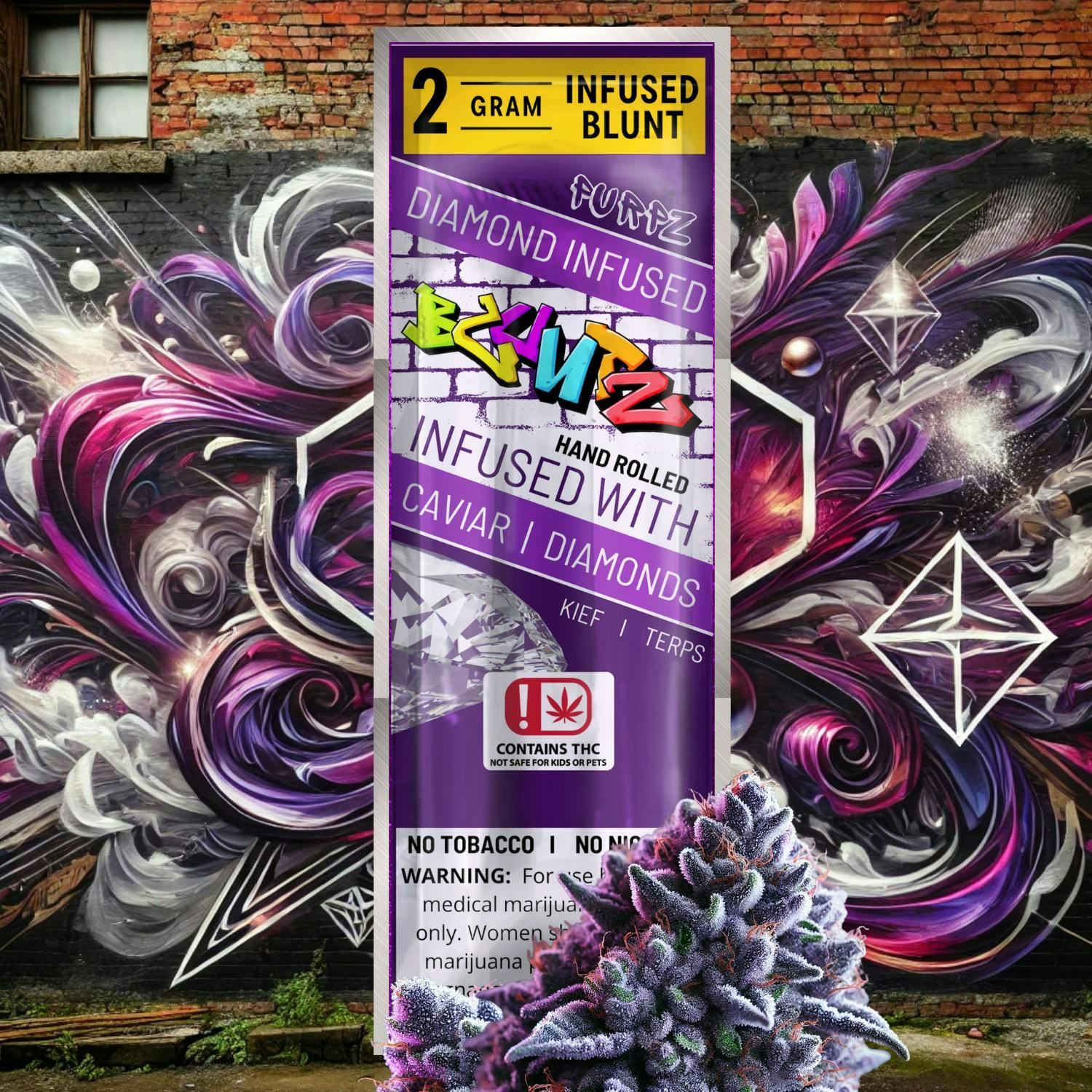 Rex's Remedies | Purpz | Infused Blunt | 2G - Rex's Remedies
