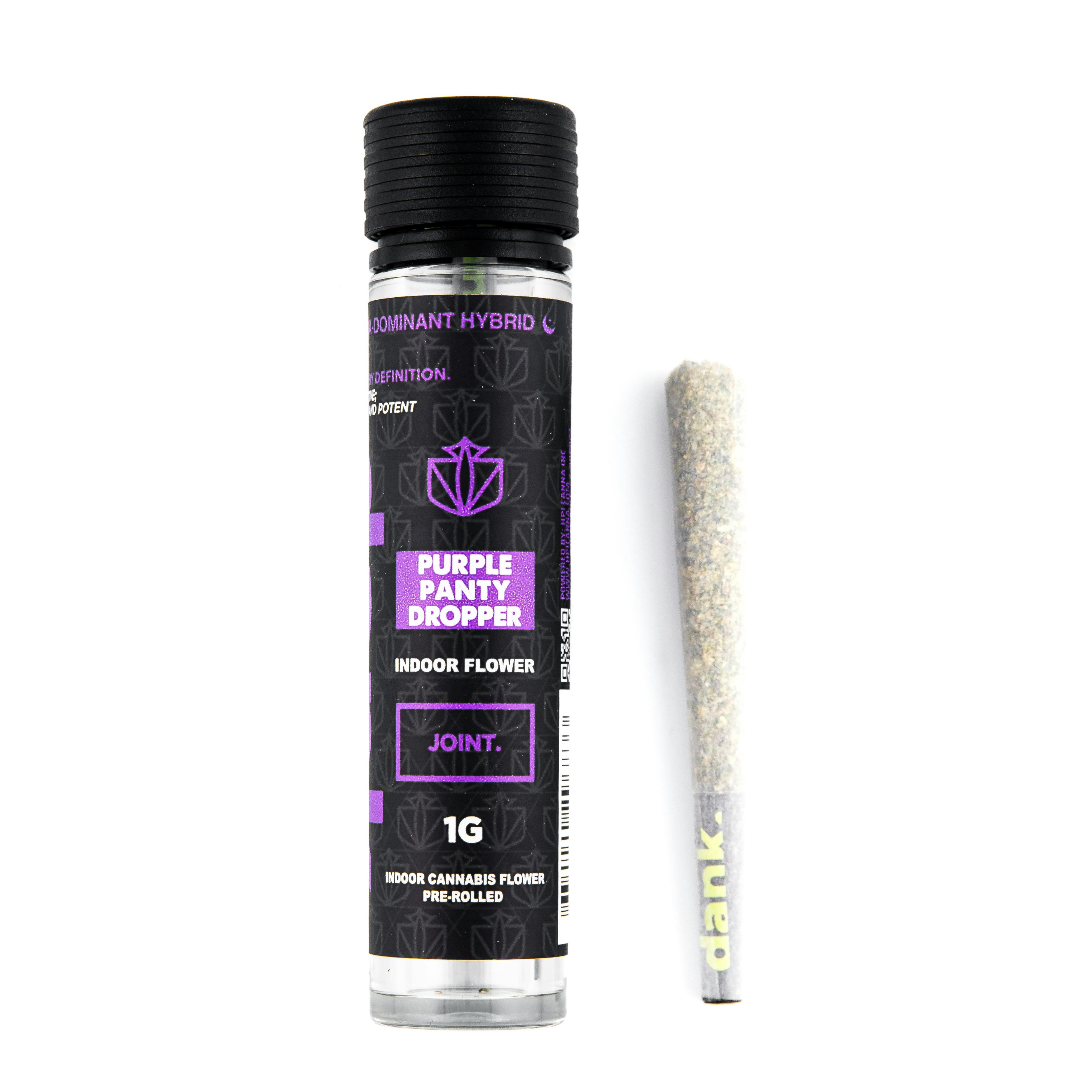 PURPLE PANTY DROPPER 1G PRE-ROLL JOINT - Dank By Definition
