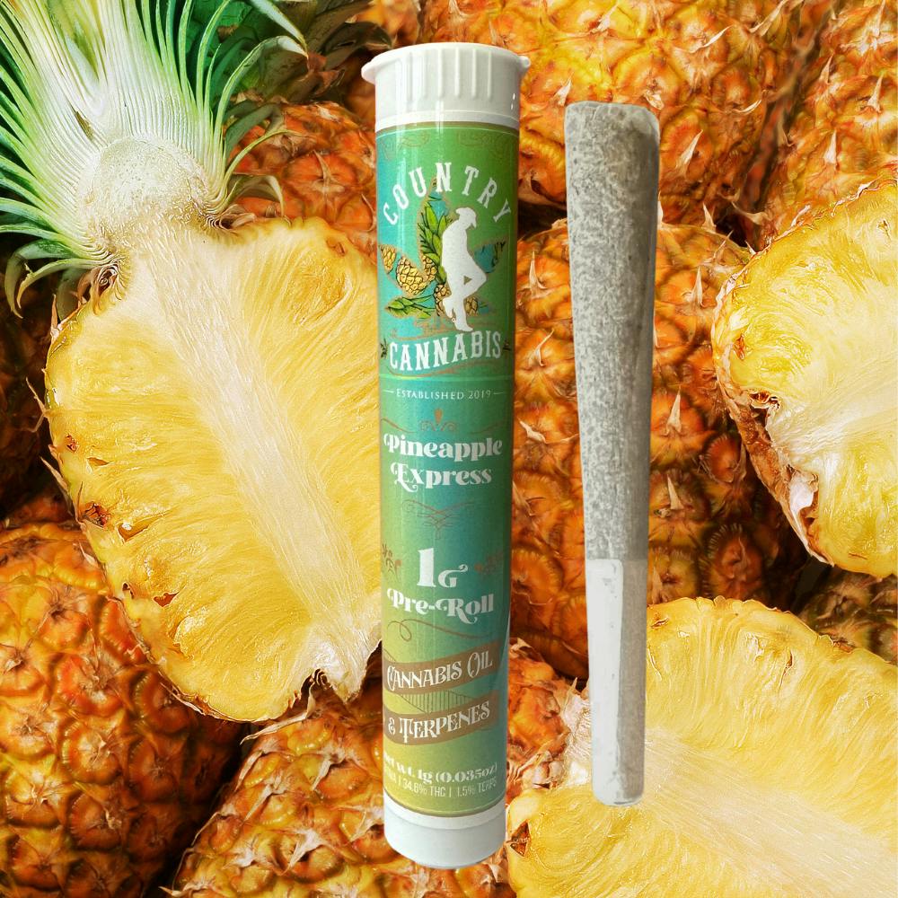 Pineapple Express | Infused Pre-Roll | 1G - Country Cannabis