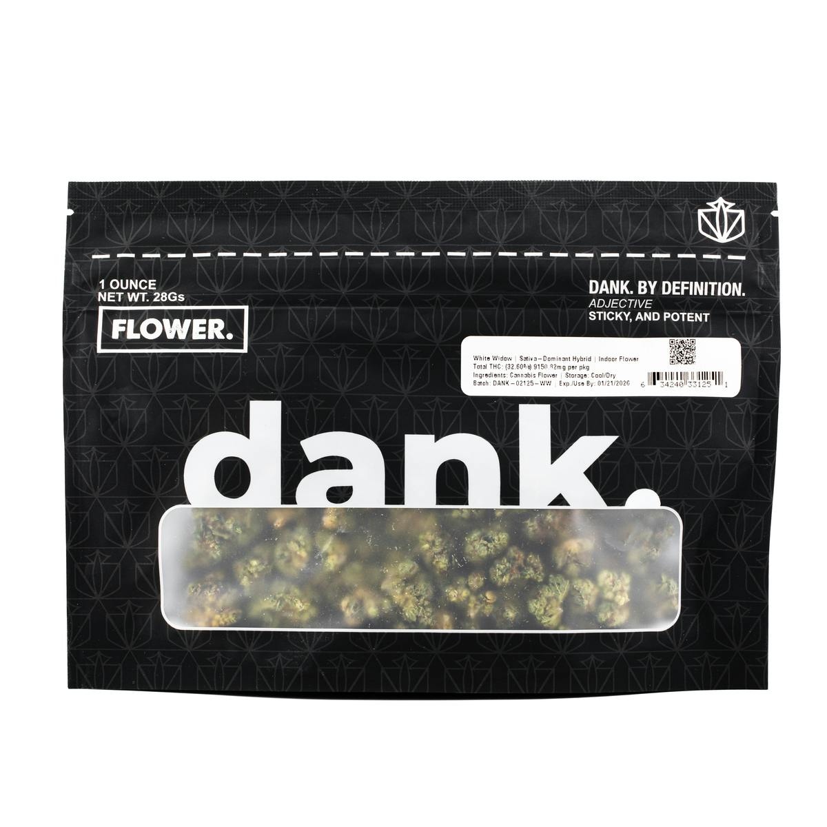 WHITE WIDOW (1 OZ) - Dank By Definition