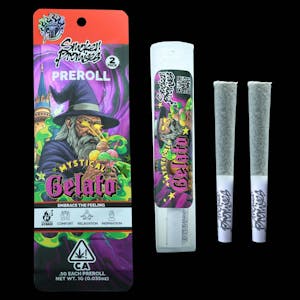 SMOKEN PROMISES - [Smoken Promises] Preroll 2 Pack - 1g - Garlic Ghost (H/S)