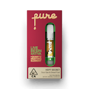 Pure Live Resin 1g Cartridge - Kept Secret - Sativa