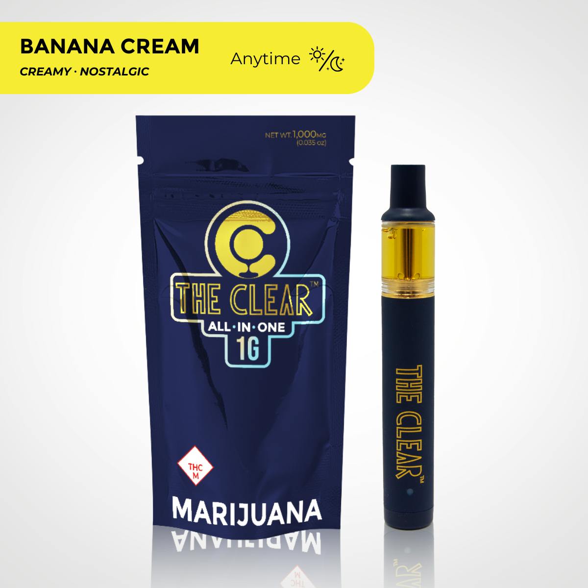 Elite All-In-One 1000mg | Banana Cream - CLEAR Brands Elite All-In-One 1000mg | Banana Cream - CLEAR Brands