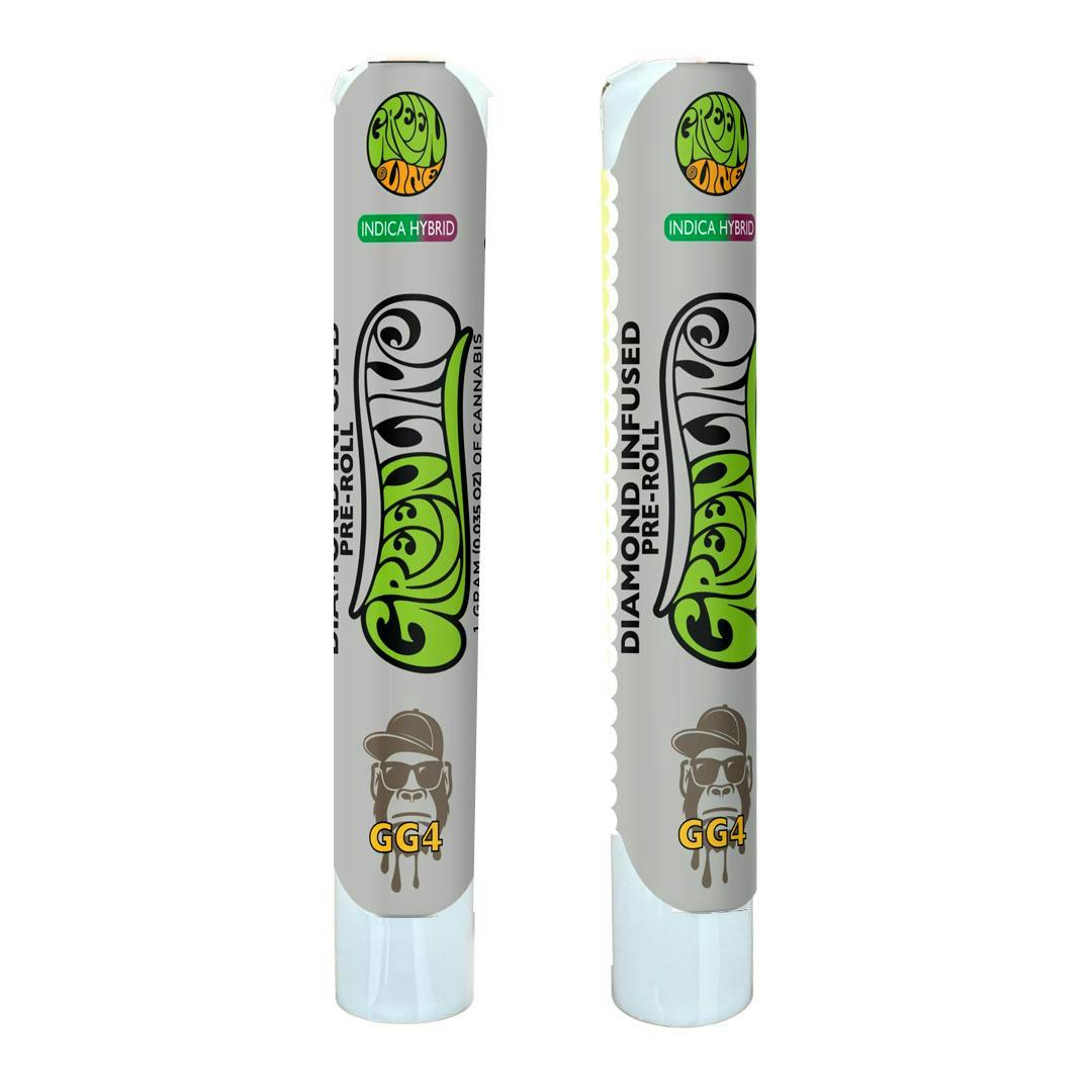 GG4 - Diamond Infused - Indoor Flower Pre-Roll - Indica Hybrid