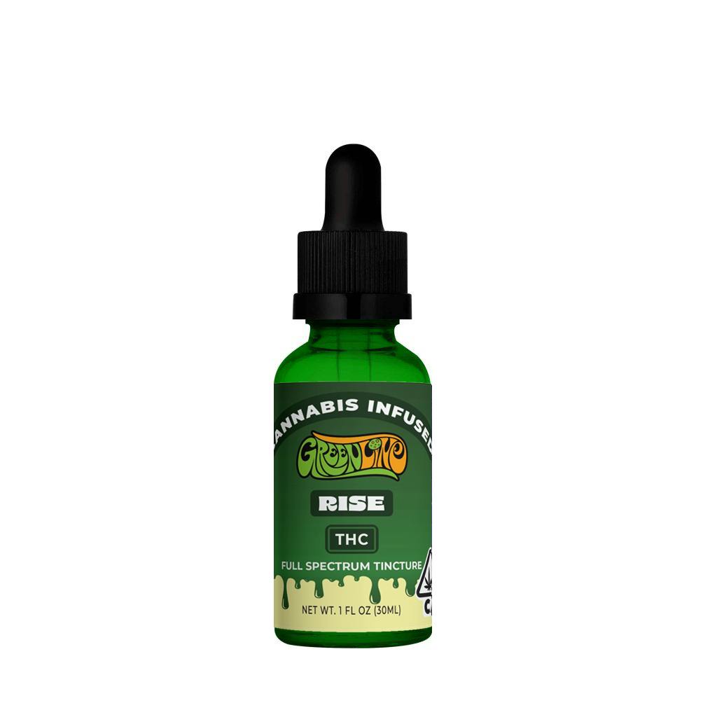 RISE Tincture | 1000mg THC | MCT Oil + Full-Spectrum RSO
