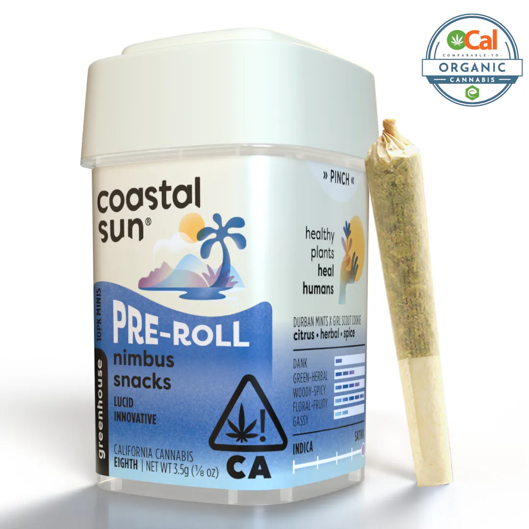 Coastal Sun - Coastal Sun Nimbus Snacks Greenhouse Pre-roll 10pk 3.5g Main Image