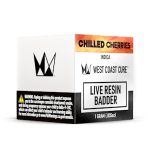 WEST COAST CURE - West Coast Cure - Chilled Cherries - Live Resin Badder - 1g - (Indica)