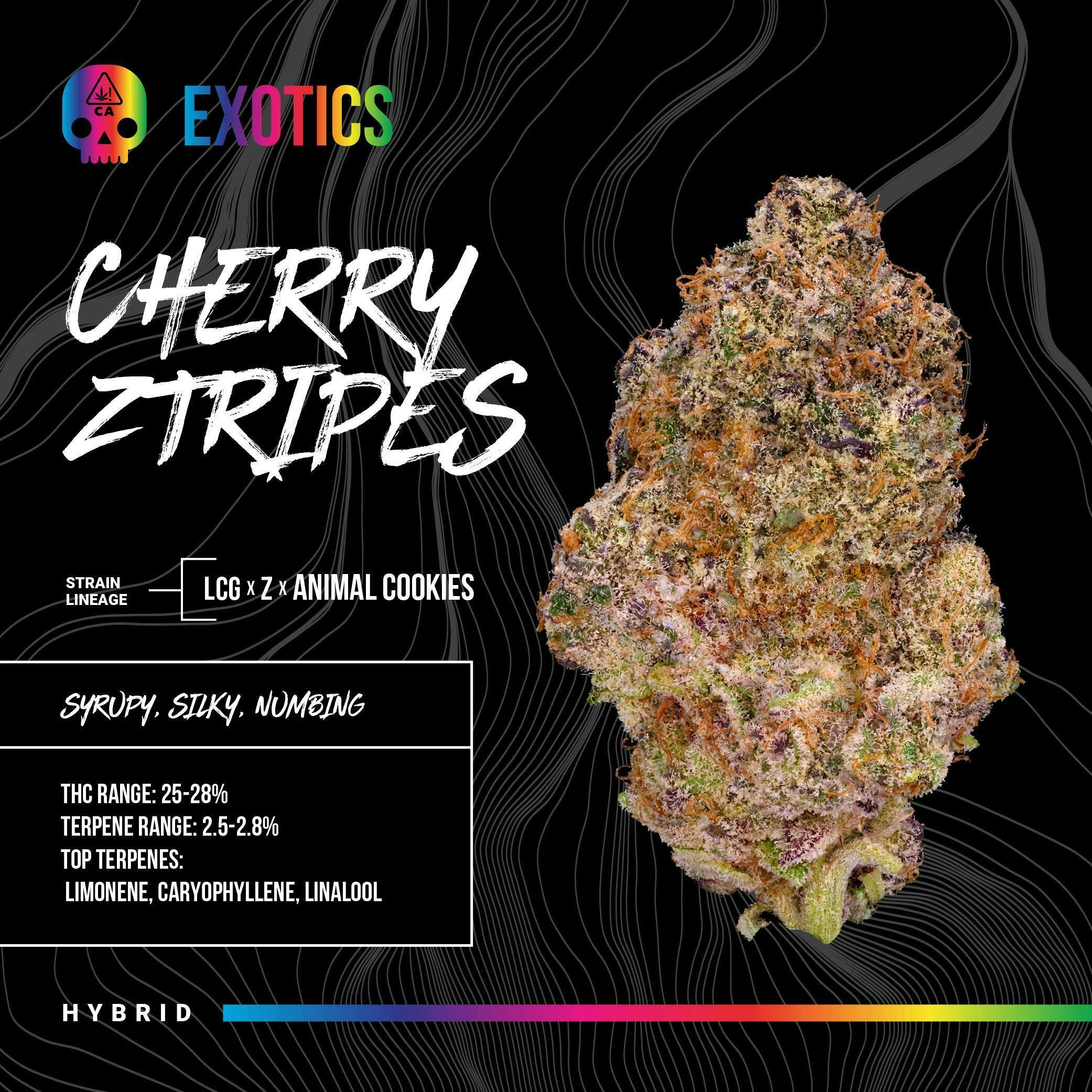 BOSKY | Cherry Ztripes | Big Buds | 3.5g - Bosky Genetics