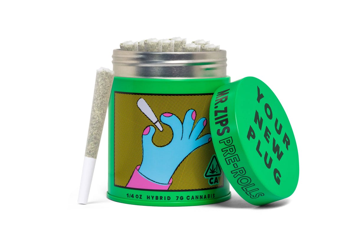 MR. ZIPS | Gush Mintz | Hybrid | Pre-Roll | 14-Pack 0.5g - MR. ZIPS