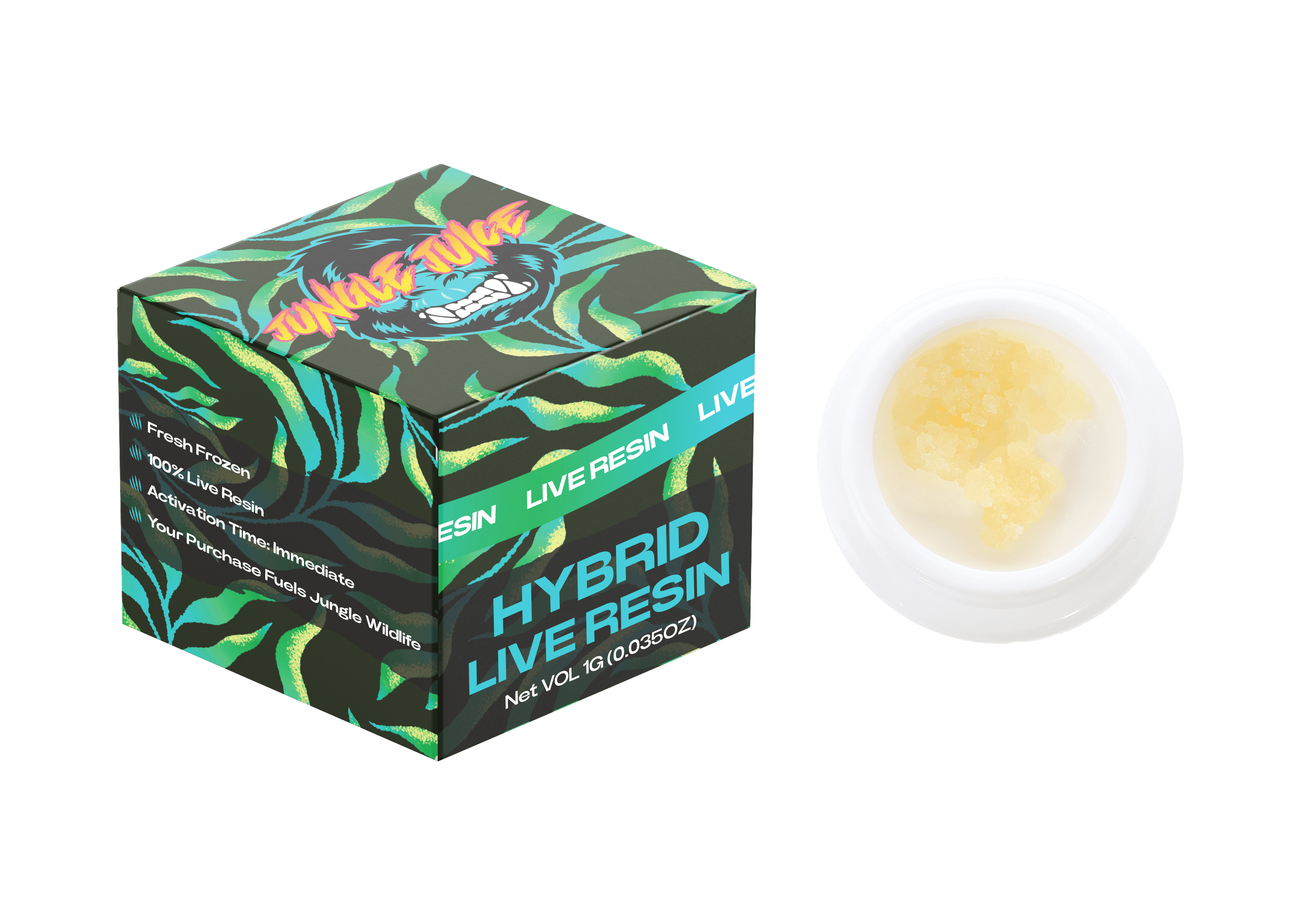 Jungle Juice | Hybrid | Live Resin | Solvent | 1g - Jungle Juice