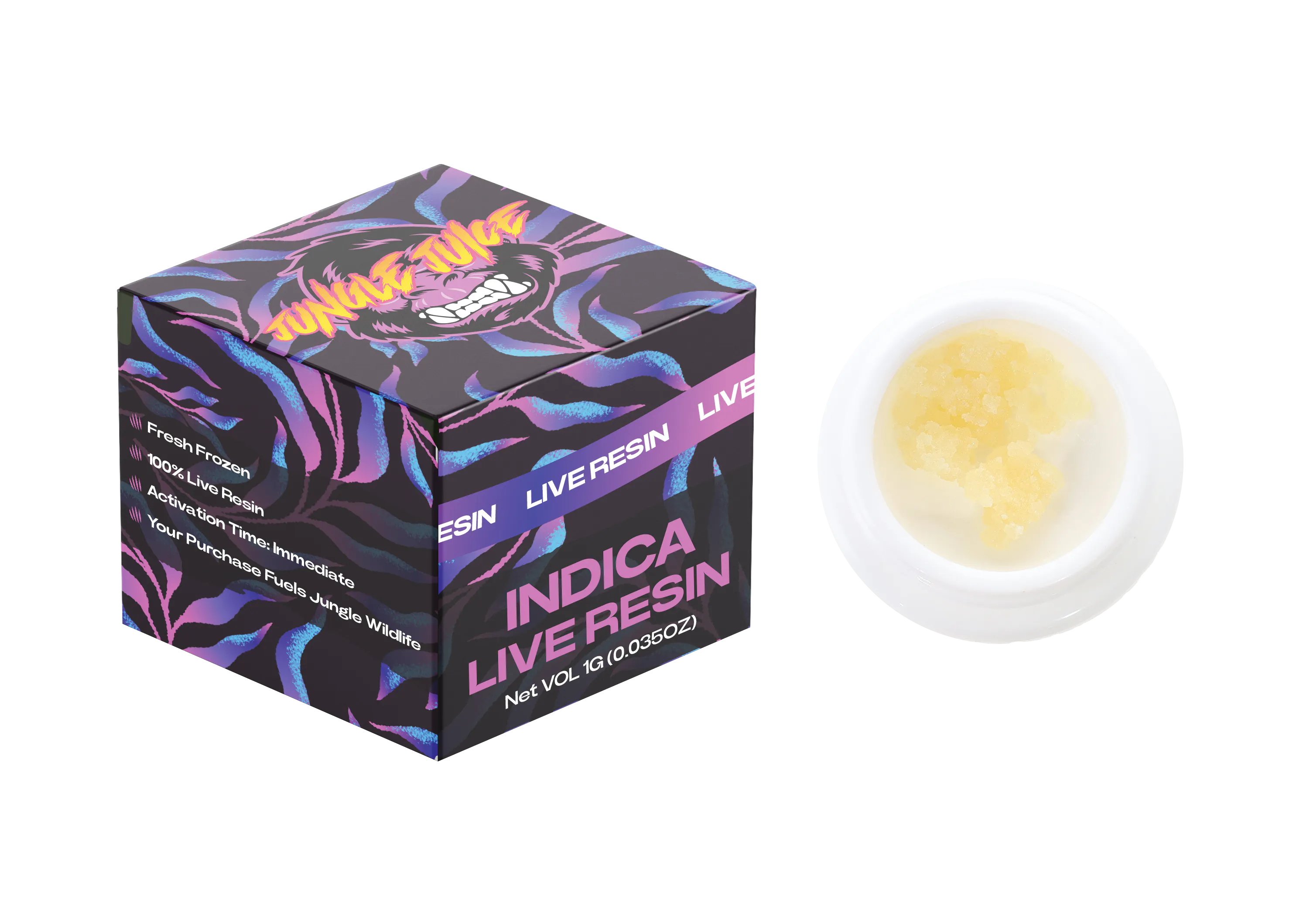 Jungle Juice - Jungle Juice - OG Kush 1g Live Resin Concentrate - Indica Main Image
