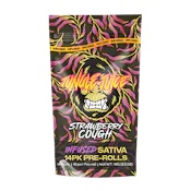 Jungle Juice - Strawberry Cough - 14 pk (1g) Infused Pre-Rolls