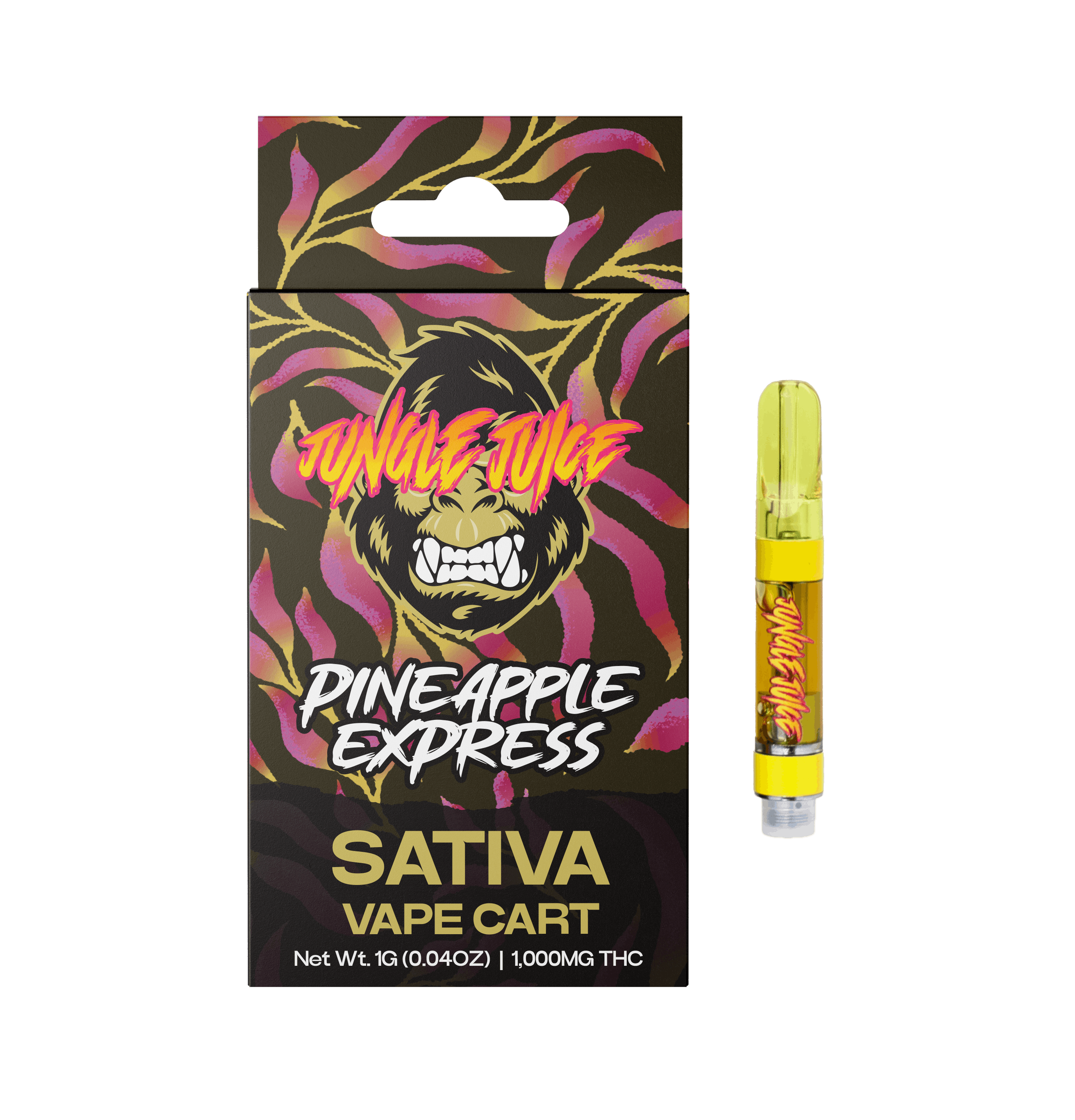 Jungle Juice - Pineapple Express - 1g Cart - Jungle Juice